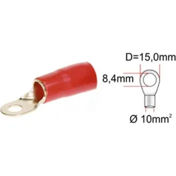 Kabelové oko Kabelové oko ACV 30.4700-12 (1 ks) červená