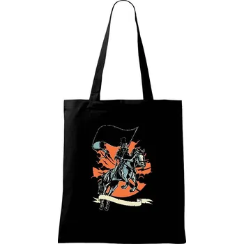 Nákupní taška Plague Doctor - Taška bavlněná - 42 x 38 cm ( Černá )