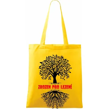 Zrozen pro lezení - Taška bavlněná - 42 x 38 cm ( Žlutá )