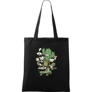 Nákupní taška Jezdicí píchatko - Taška bavlněná - 42 x 38 cm ( Černá )