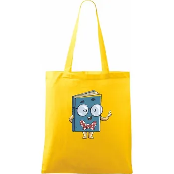 Vášnivý čtenář - Taška bavlněná - 42 x 38 cm ( Žlutá )