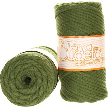 Příze Bugeto Terra Cord 5 mm olivová 802L_121