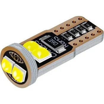 Autožárovka LED Autožárovky T10 W5W - 6x CREE 12V 2W oranžová