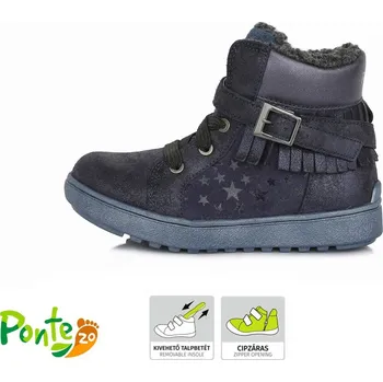 Dívčí zimní obuv Ponte 20 DA06 1 432A royal blue Velikost: 33