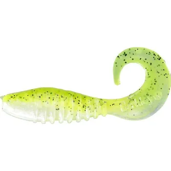 Twister Berkley FLEX Grub 2,0" (5cm) - Chartreuse