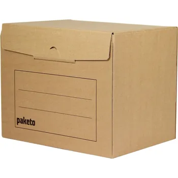 Archivační box Archivační krabice na 5 šanonů, 390x295x327, s potiskem