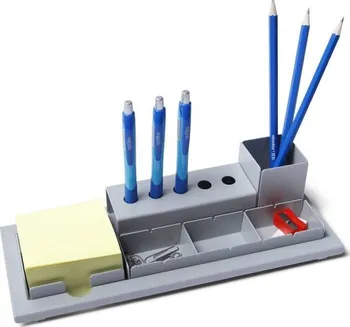 Jansen Display Organizér na tužky a papíry šedý