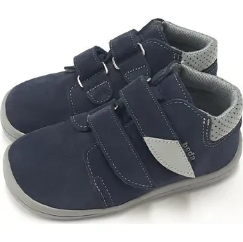 Dámská zdravotní obuv Beda Barefoot membránové Lucas BF-0001/W/M/2 (model užší pata) broušená kůže Velikost EU: 20, vnitřní délka: 127, vnitřní šířka: 61