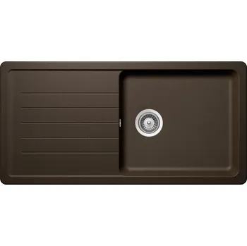 Granitový dřez Kuchyňský dřez Schock Toledo D-100L Bronze, spodní montáž TOLD100LUBRO