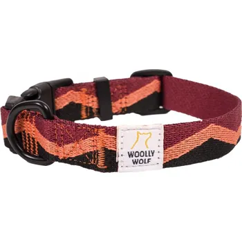 Obojek pro psa OBOJEK CRANBERRY ČERVENÝ 25 - 35 cm