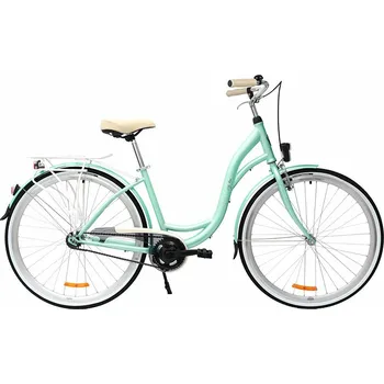Městské kolo STORM Rowery Barcelona 1 Speed 28" světle zelené