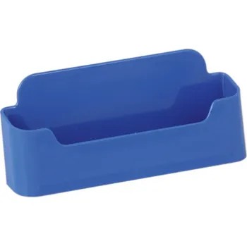 MH Technic s.r.o. Barevný stolní stojánek na vizitky, jednoduchý Barevné provedení: modrá