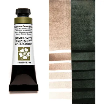 Výtvarná barva Akvarelová barva Daniel Smith Luminescent, 15ml - bronzová Barva: 35 - Duochrome Desert Bronze