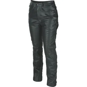 Moto kalhoty Kožené kalhoty Nazran Jeans Chopper black vel. M