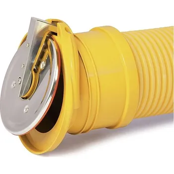 Kanalizační potrubí Karmat Koncová klapka pro drenážní trubku 72-100