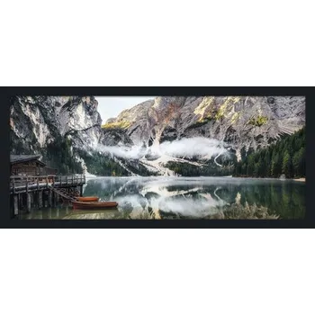 Obraz Obraz v rámu Mountain Lake View 60x130 cm