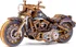 3D puzzle Wooden City Motocykl Cruiser Limitovaná edice 168 dílů