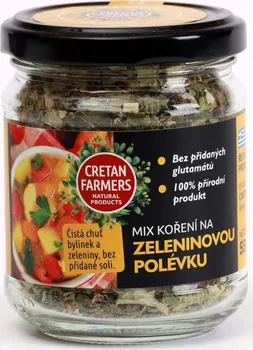 Koření Cretan Farmers Kořenící směs bez soli Zeleninová polévka 55 g