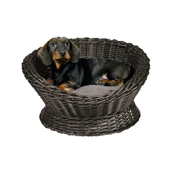 Pelíšek pro psa Proutěný gauč s polštářkem