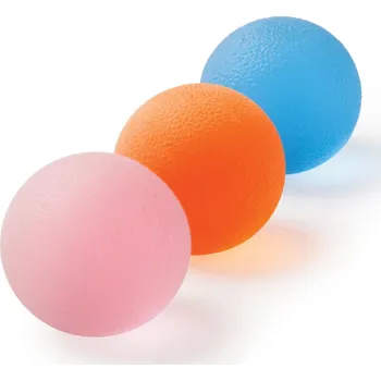 Masáž QMED Gelový míček oranžový tvrdý 5cm