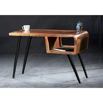 Psací stůl RETRO psací stůl staré lakované dřevo