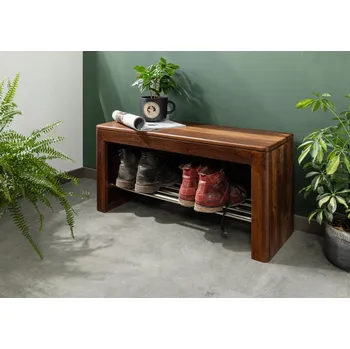 Botník MONTREAL regál na boty 40x81cm, palisandr