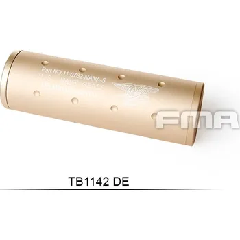 Airsoft FMA FMA tlumič U.S. Navy Seals Type 35x107 mm - Písková