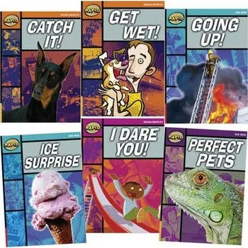 Cizí jazyk Learn at Home: Rapid Reading Pack 1 for struggling readers in Years 3-6 (6 dyslexia-friendly reading books) - Reid, Dee a Bentley, Diana