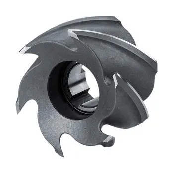 Příslušenství k frézce Fréza válcová čelní nástrčná, hrubozubá - 100x50 mm, HSSE,ČSN 222050.03, F610973 (ZPS-FN. Materiál HSSE 93 CO5. Unášení kameny na hřbetu frézy. Fréza nástrčná čelní, materiál HSS, vnější průměr 100 mm, výška 50 mm, upínací průměr 32 mm, 8 zubů. ZPS Zlín)