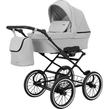 Kočárek Kombinovaný kočárek Kunert ROMANTIC 2022, černý rám ROM-09