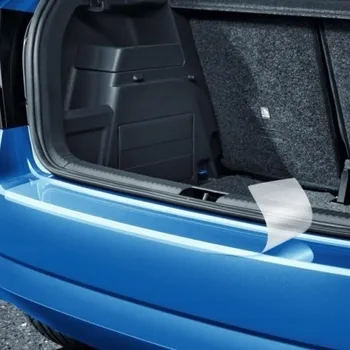 Lišta karosérie Škoda Auto Ochranná čirá fólie na zadní nárazník Škoda Fabia III Hatchback (2014 - 2021) - originál 6V6061197