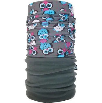 Šátek Dětský šátek 4Fun Owl grey