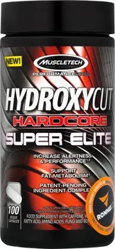 Spalovač tuku Muscletech Hydroxycut Hardcore Super Elite 100 cps.