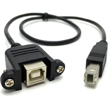 Datový kabel USB B kabel - prodlužovací kabel male to female