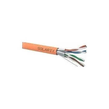 Kabel Instalační kabel Solarix STP, Cat6A, drát, LSOH B2ca, cívka 500m SXKD-6A-STP-LSOH-B2ca