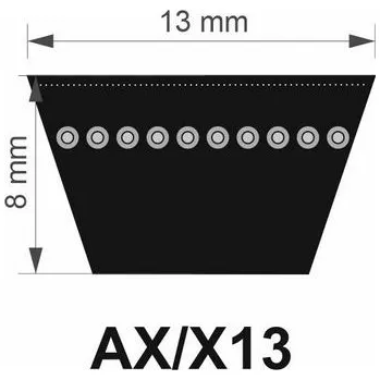 Rubena 13x1060 Lw/ 1030 Li AX řemen klínový