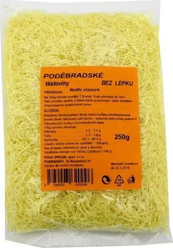 Pova Special Bezlepkové těstoviny vlasové 250 g