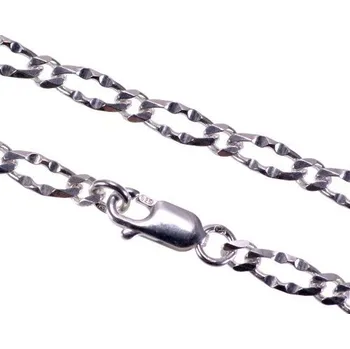 Šperk Stříbrný náramek FIGARO 4,5mm, 18cm 3,60g Stříbro 925/1000