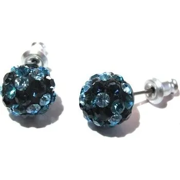 Náušnice Náušnice Preciosa kulička - Modrá