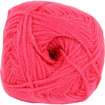 Galanterie MADAME TRICOTE PARIS Příze Dora - akrylová příze Dora: 002 Červenorůžová