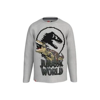 Chlapecké tričko LEGO® Jurassic World™ 12010406 triko - šedá, velikost 104
