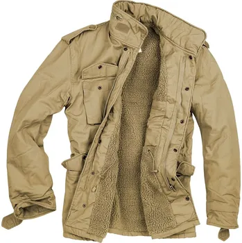 Pánský zimní kabát Bunda PARATROOPER Vintage zimní KHAKI