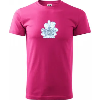 Křišťálová svatba 15 - Klasické pánské triko vyšší gramáže - XS ( Purpurová )