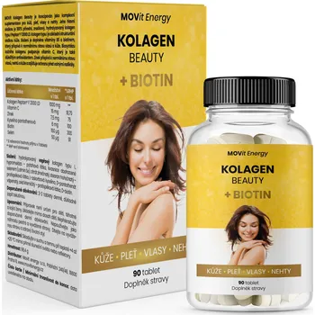 Kloubní výživa MOVit Energy Kolagen Beauty + Biotin 90 tbl.
