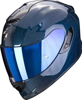 Helma na motorku Scorpion Exo1400 Carbon modrá XL