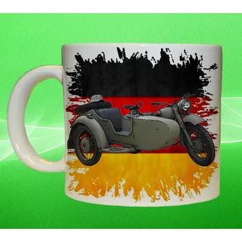 hrnek BMW R75 (army hrnek vojenský hrneček)