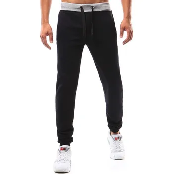 Pánské teplákové kalhoty černé Dstreet UX2213 XL