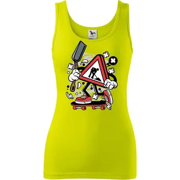 Musíme to opravit - Dámské tílko - S ( Limetková )