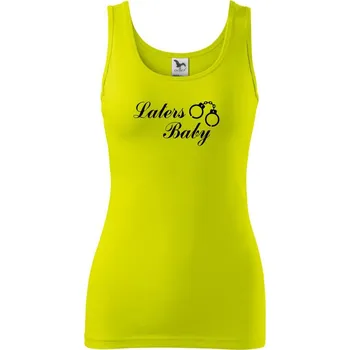 Laters baby pouta - Dámské tílko - M ( Limetková )