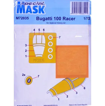 Plastikový model 1/72 Mask for Bugatti 100 Racer (SP.HOBBY)